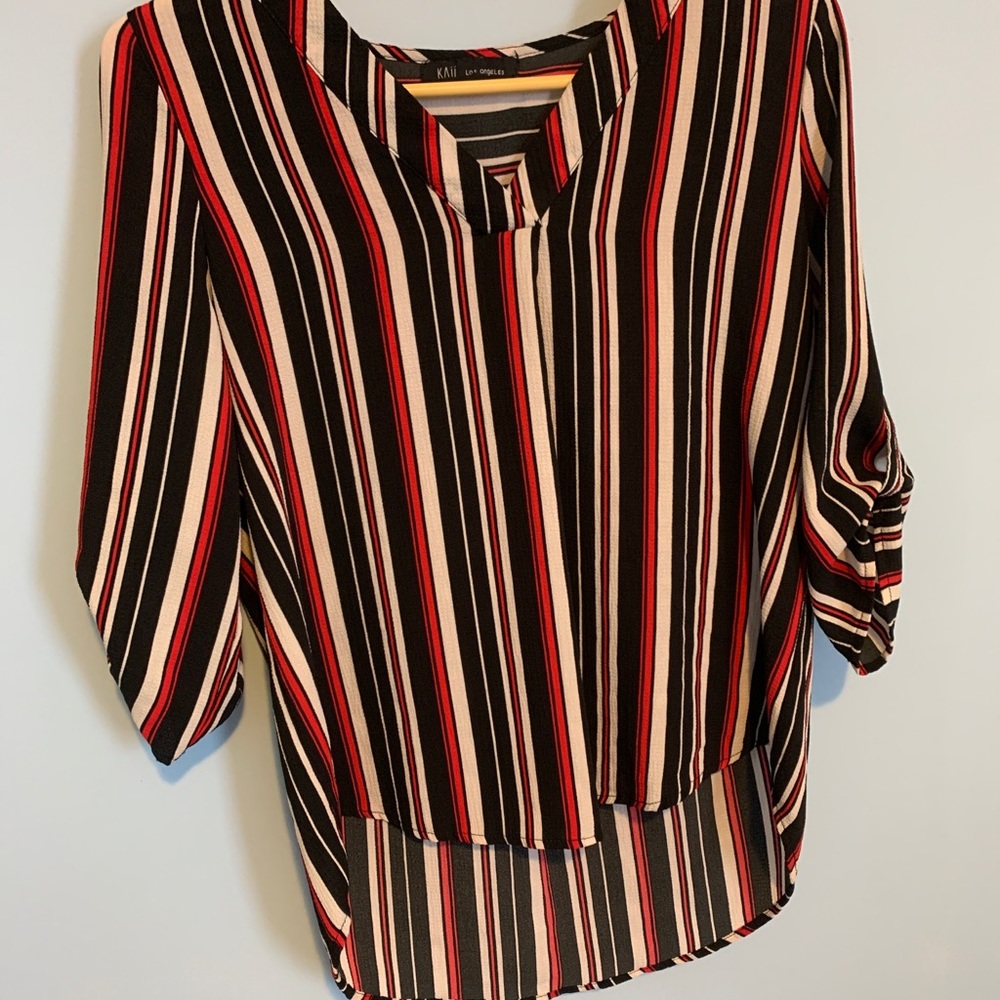 Kaii striped blouse